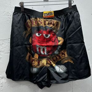NWT Y2K M&M’s Silky Satin Boxer Short